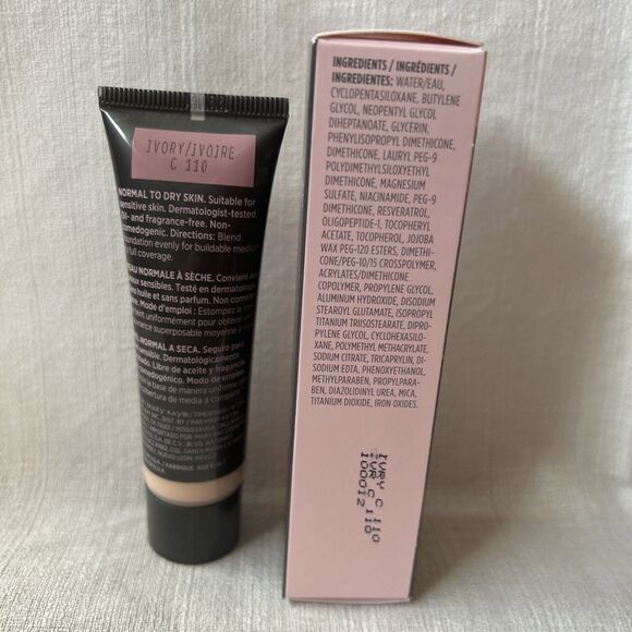 Mary Kay Timewise Matte 3D Foundation Ivory C 110 Full Size 30ml New - Picture 2 of 2